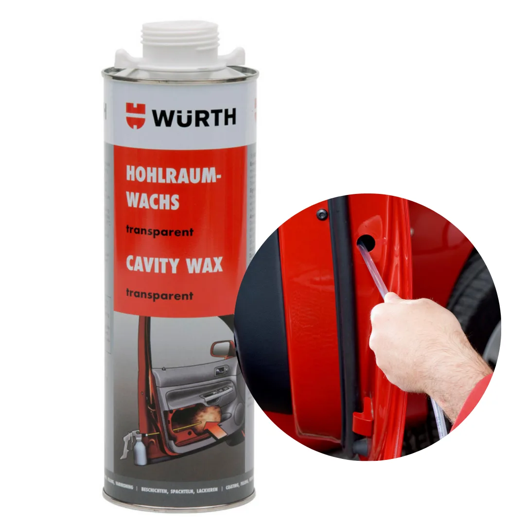 Wosk do profili zamkniętych Wurth - zestaw 3 szt