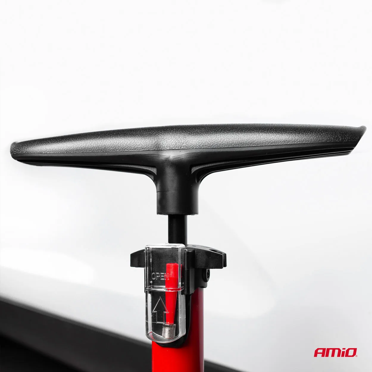 Pompka ręczna metalowa z manometrem PU02 AMIO | zdjęcie 11 z 12 | A02146 | Motofarma.pl