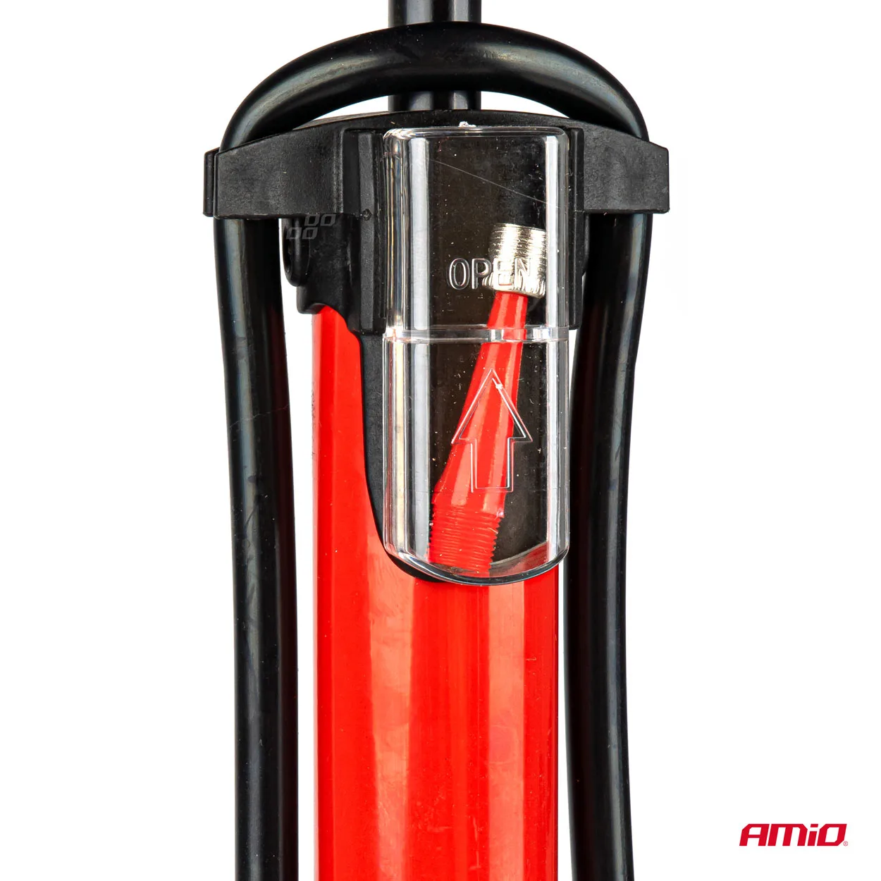 Pompka ręczna metalowa z manometrem PU02 AMIO | zdjęcie 4 z 12 | A02146 | Motofarma.pl