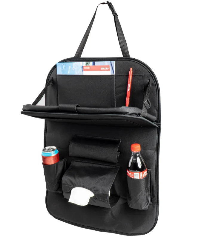 Organizer na fotel samochodowy ze stolikiem AMIO | zdjęcie 1 z 3 | A03128 | Motofarma.pl