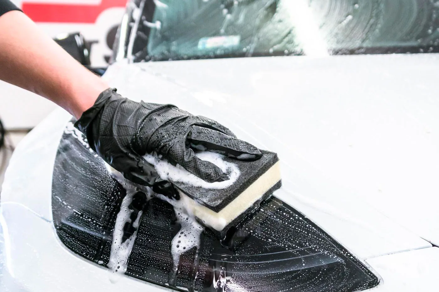 Gąbka do mycia SOFT99 QJUTSU Ultrasoft Sponge | zdjęcie 6 z 6 | 47394 | Motofarma.pl