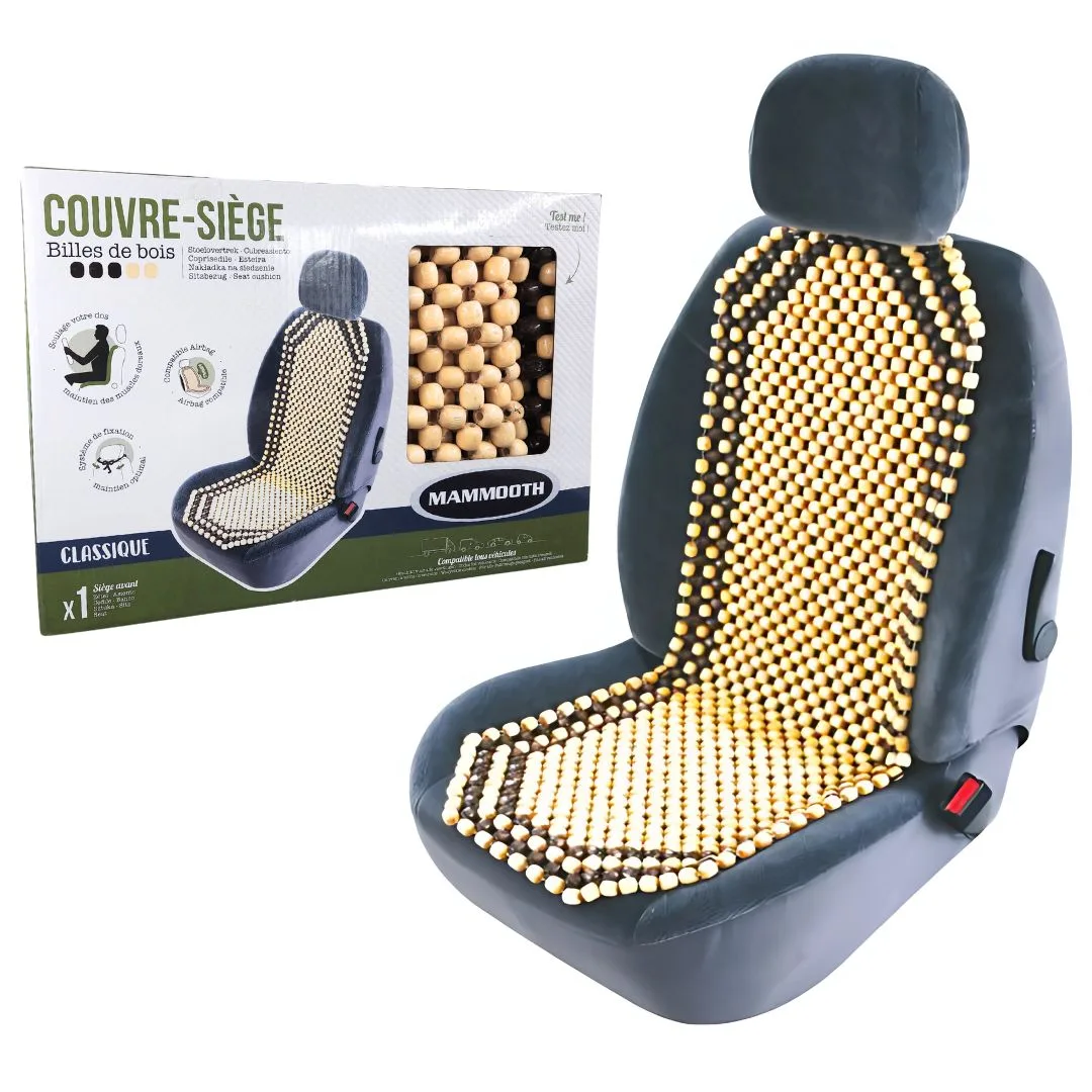 Pokrowiec koralikowy na siedzenie samochodowe - Mammoth | zdjęcie 1 z 4 | E39006 | Motofarma.pl