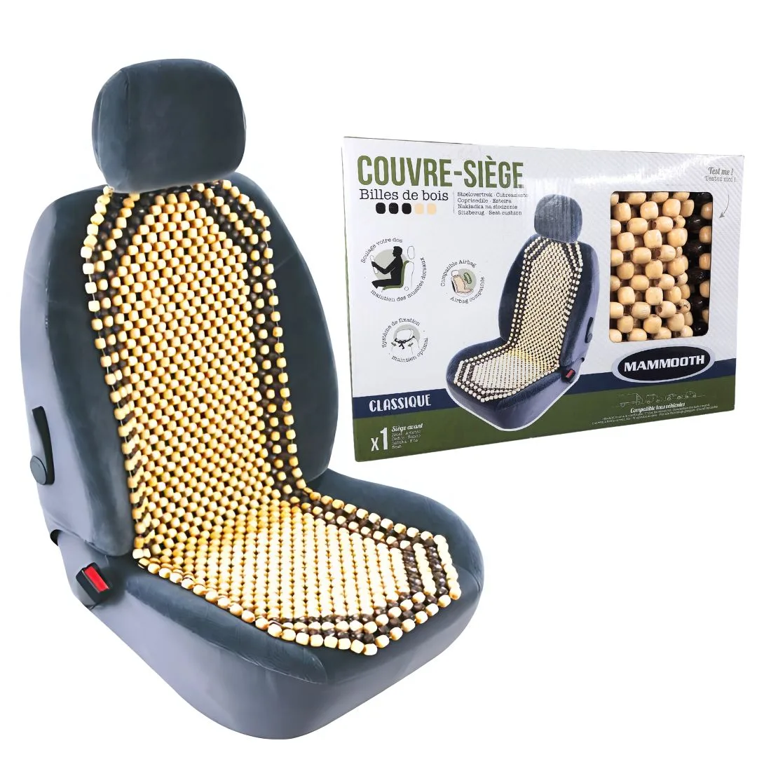 Pokrowiec koralikowy na siedzenie samochodowe