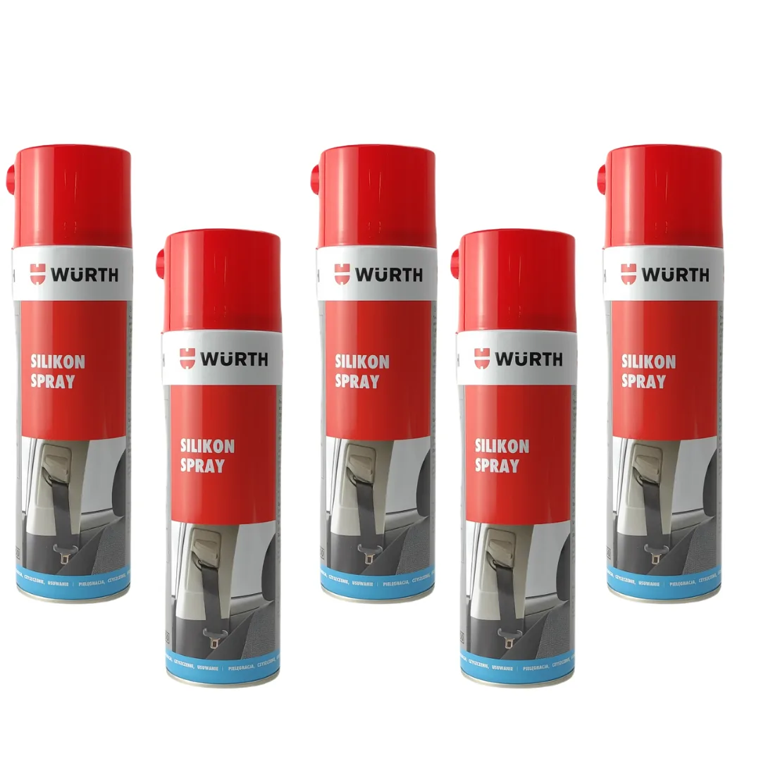 5x silikon spray Wurth 500ml