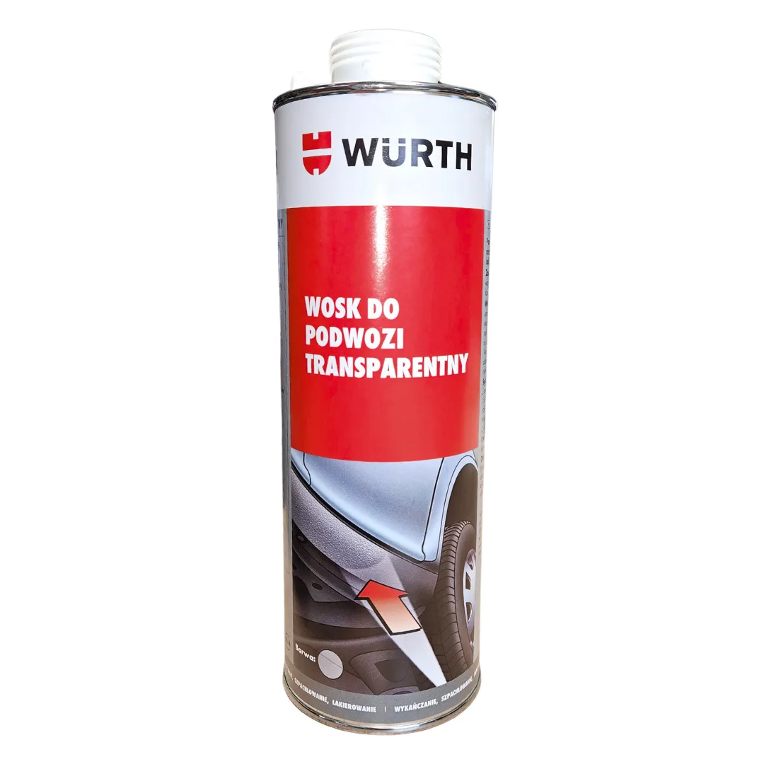 Wosk do podwozi bezbarwny 1000ml WURTH – Ochrona antykorozyjna