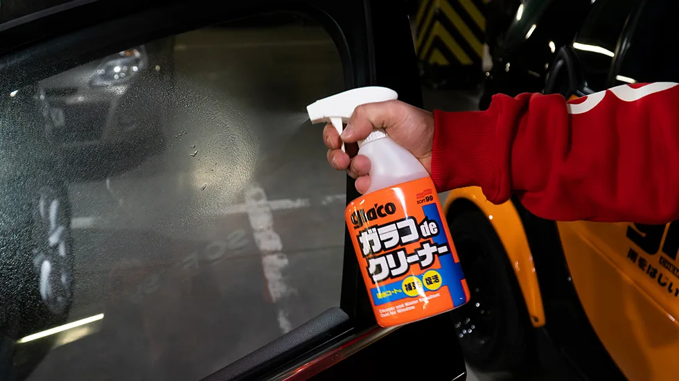 Soft99 Glaco De Cleaner – Płyn do Szyb z Efektem Niewidzialnej Wycieraczki | zdjęcie 3 z 5 | F7ACA3 | Motofarma.pl