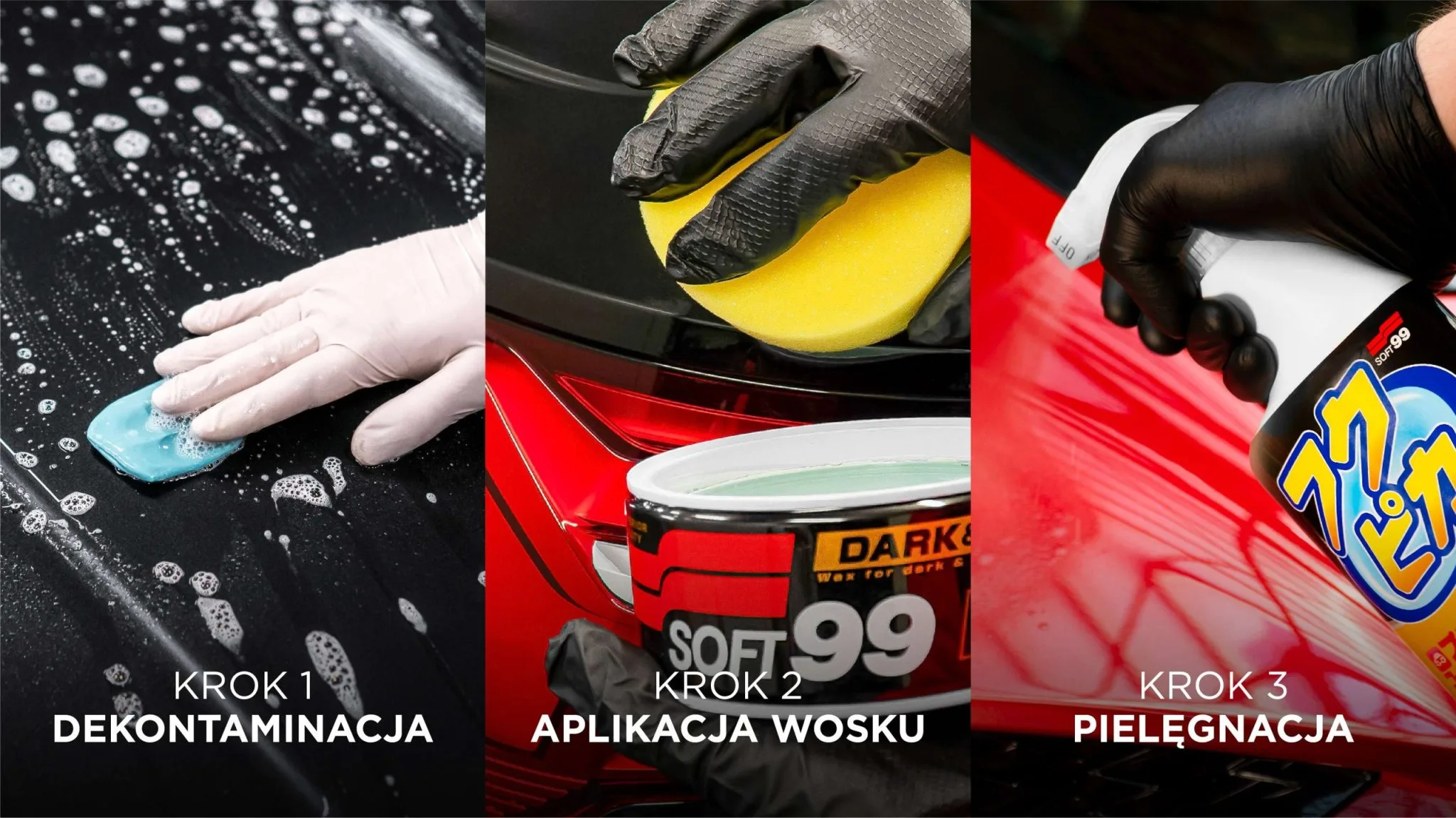 Soft99 Glaco De Cleaner – Płyn do Szyb z Efektem Niewidzialnej Wycieraczki | zdjęcie 4 z 5 | F7ACA3 | Motofarma.pl