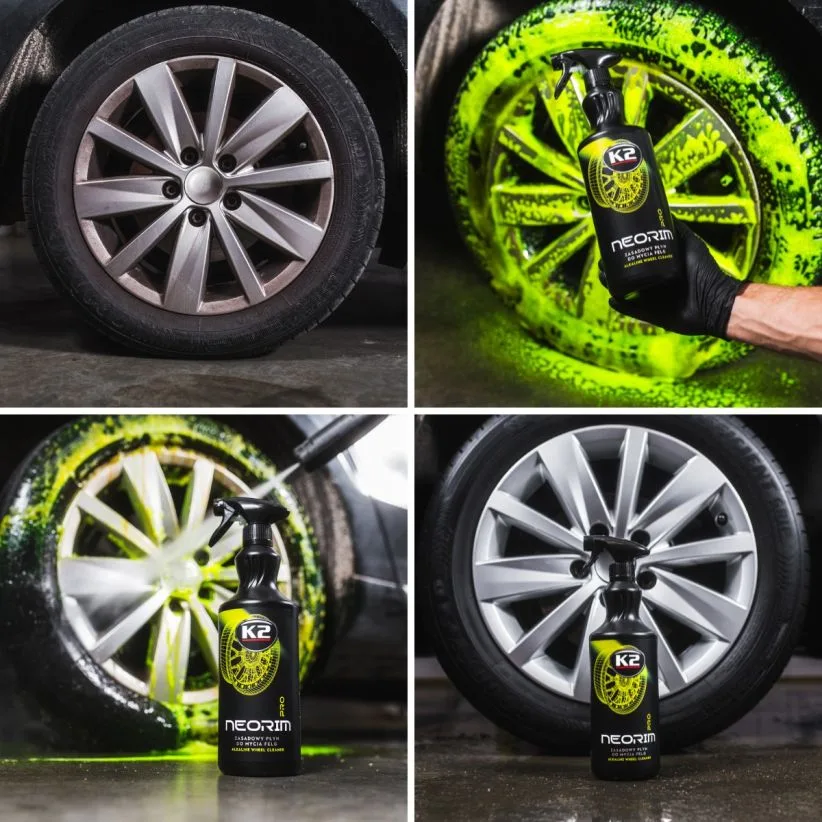 Zestaw do kompleksowego czyszczenia felg i opon – K2 Neorim PRO 1L | zdjęcie 5 z 7 | D1011_M315_45938 | Motofarma.pl
