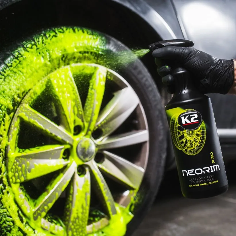 Zestaw do kompleksowego czyszczenia felg i opon – K2 Neorim PRO 1L