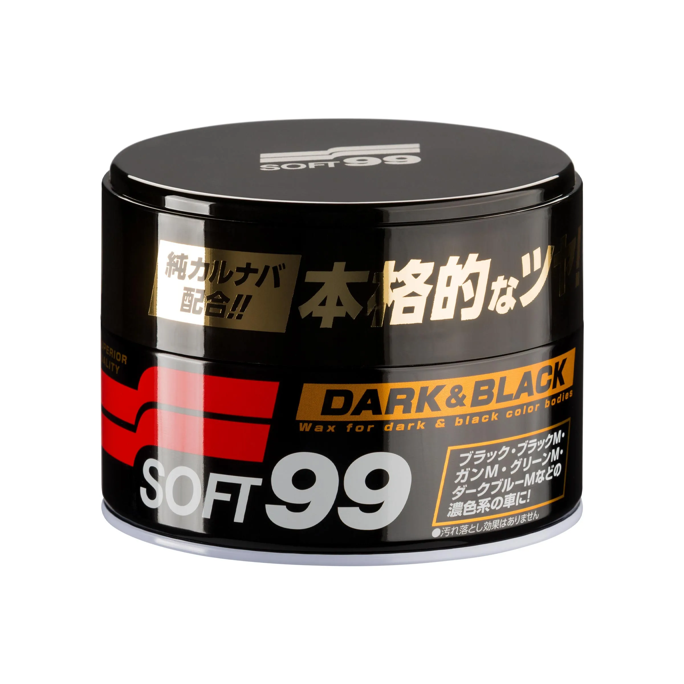 Wosk SOFT99 Dark&Black Wax 00010 ciemne lakiery 300g + 2x mikrofibra + IPA + nitryle