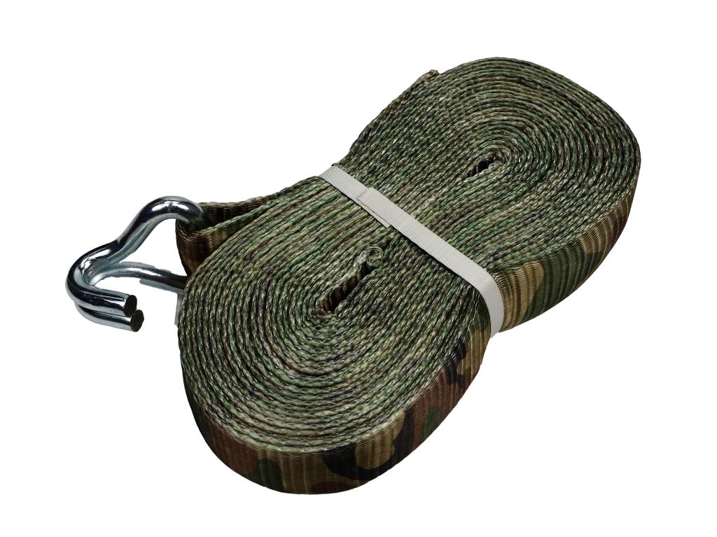 Pas transportowy 6T 12 m TEGER 50 mm – komplet z napinaczem, kamuflaż (atest) - Zdjęcie 3