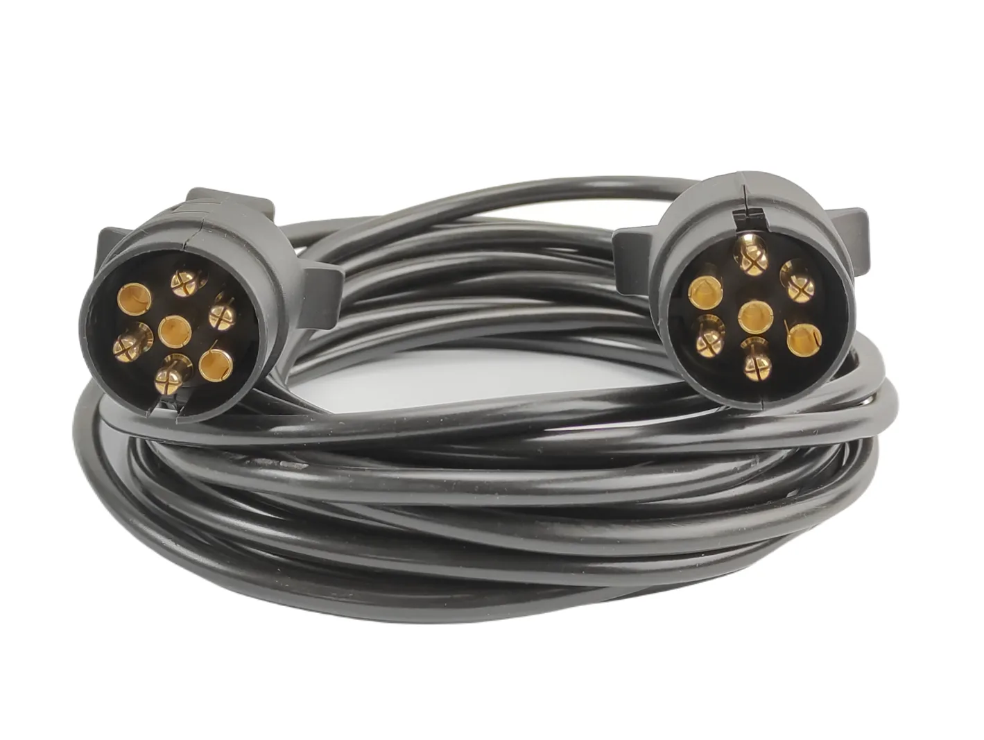 Przewód elektryczny 7 m przyczepa 2x wtyczka - Granit | zdjęcie 1 z 3 | 1626 | Motofarma.pl