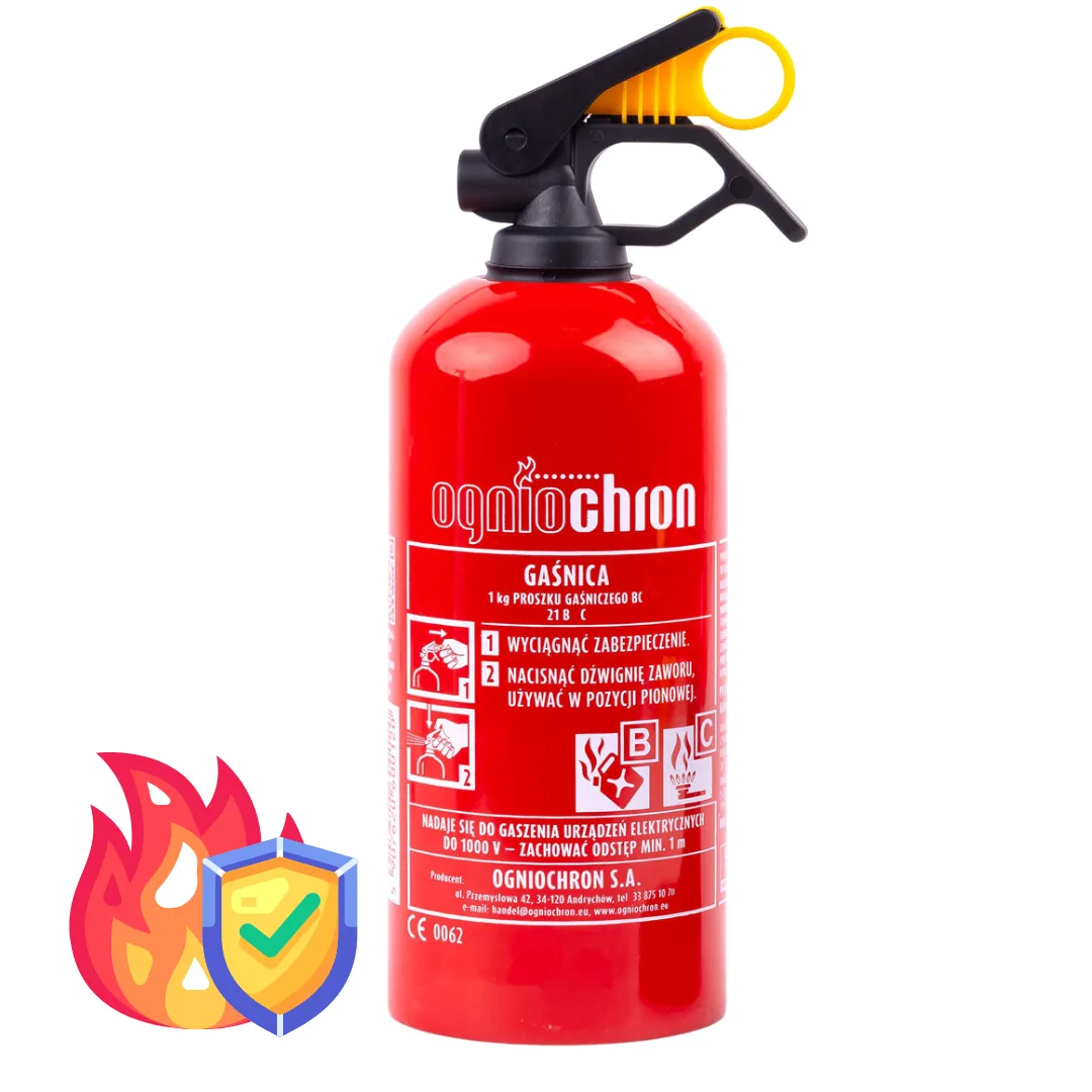 Gaśnica samochodowa 1kg Ogniochron | zdjęcie 4 z 4 | 3991 | Motofarma.pl