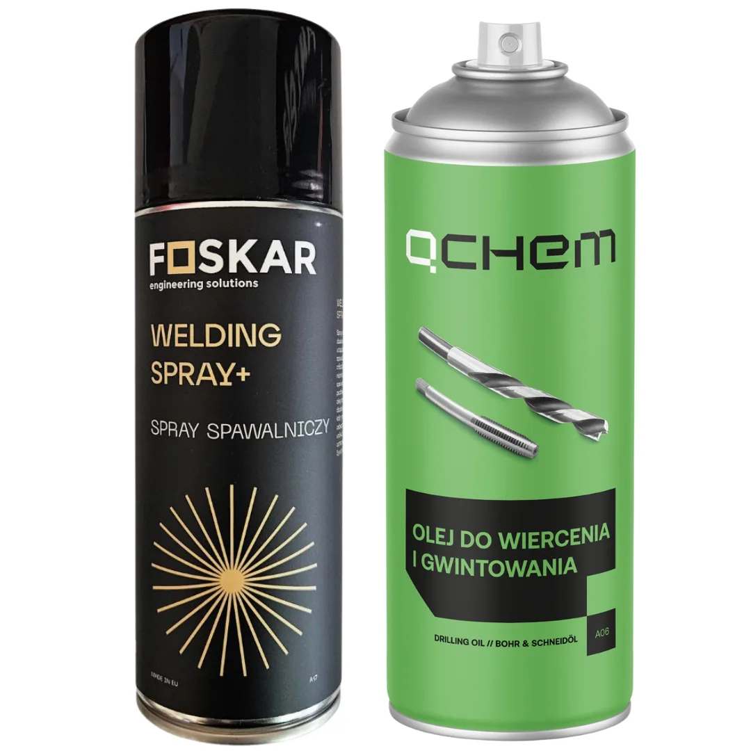 Podkład spawalniczy Foskar WELDING SPRAY Aerozol 400ml ZESTAW
