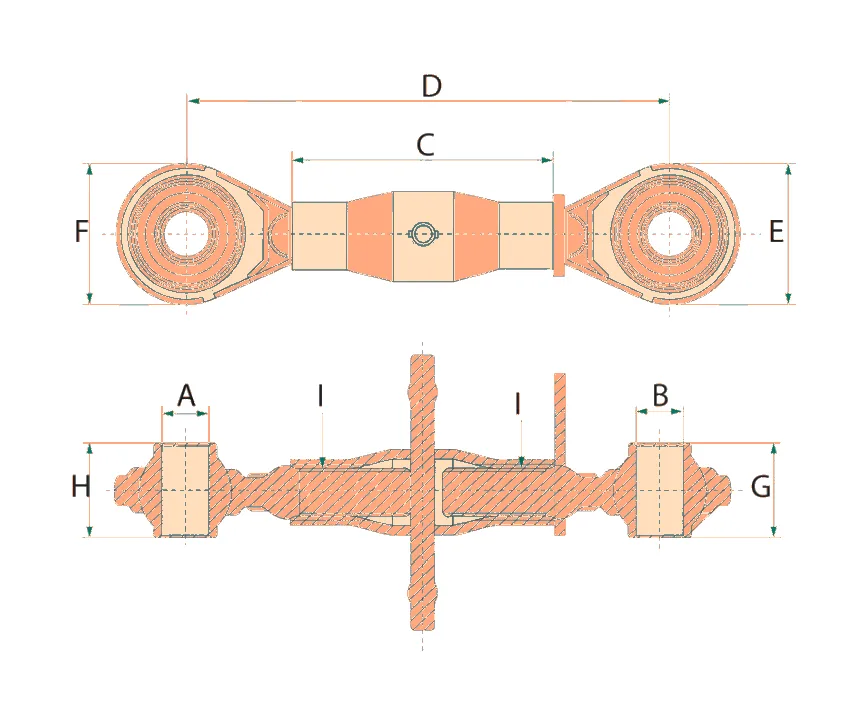 ŁĄCZNIK GÓRNY 300-375mm 25,7x25,7mm  kat.2 - Granit | zdjęcie 5 z 5 | 1434 | Motofarma.pl