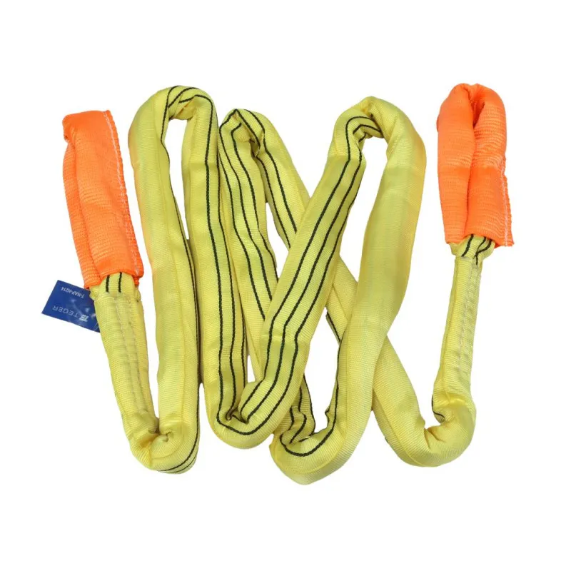 Lina holownicza z włókien syntetycznych uciąg 21T długość 4m, z atestem Teger | zdjęcie 3 z 5 | T-NAP-H214 | Motofarma.pl