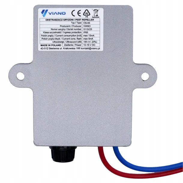 Samochodowy odstraszacz gryzoni  ICE OS 5 - Viano | zdjęcie 5 z 11 | 47772 | Motofarma.pl