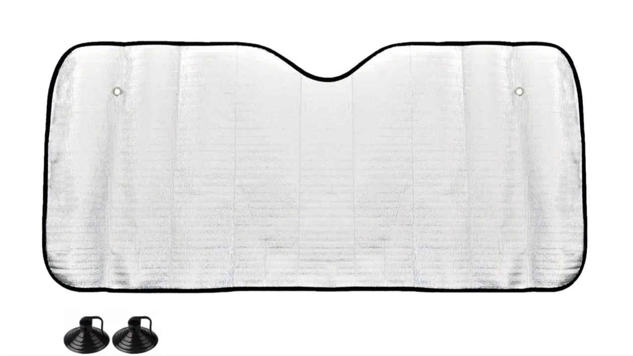 Osłona na szybę 140x70cm przeciwsłoneczna przeciwszronowa AMIO-01535 | zdjęcie 1 z 2 | A01535 | Motofarma.pl