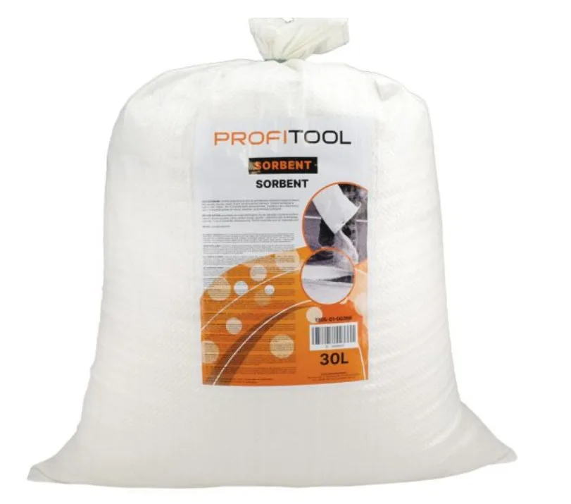 Profitool Sorbent sypki benzyna olej smary farby zasady kwasy 3,20kg