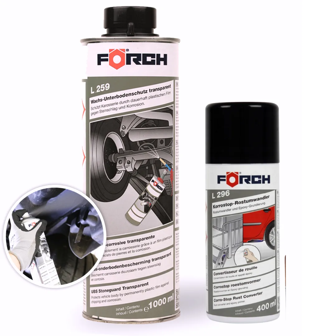 Wosk Do Konserwacji Podwozia 1l L259 + L296 Neutralizator Korozji 400 Ml - Forch | 41113_45302 | Motofarma.pl