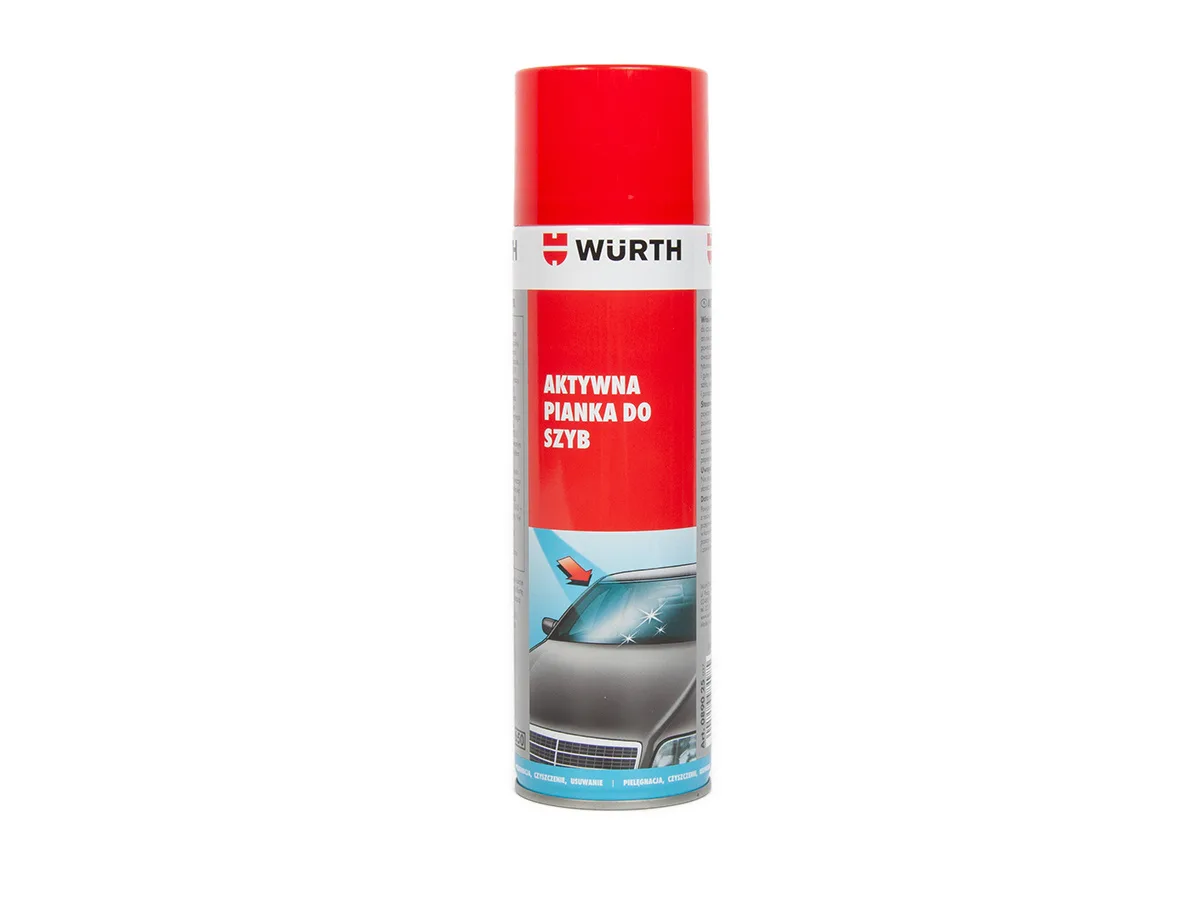 Aktywna pianka do szyb 500ml WURTH czyszczenia mycia czyszcząca active foam