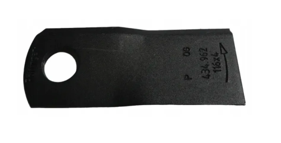 Nożyk KOSIARKI LEWY DURASTAR 116x4mm POTTINGER 434.962 OSTRZE DYSKOWEJ