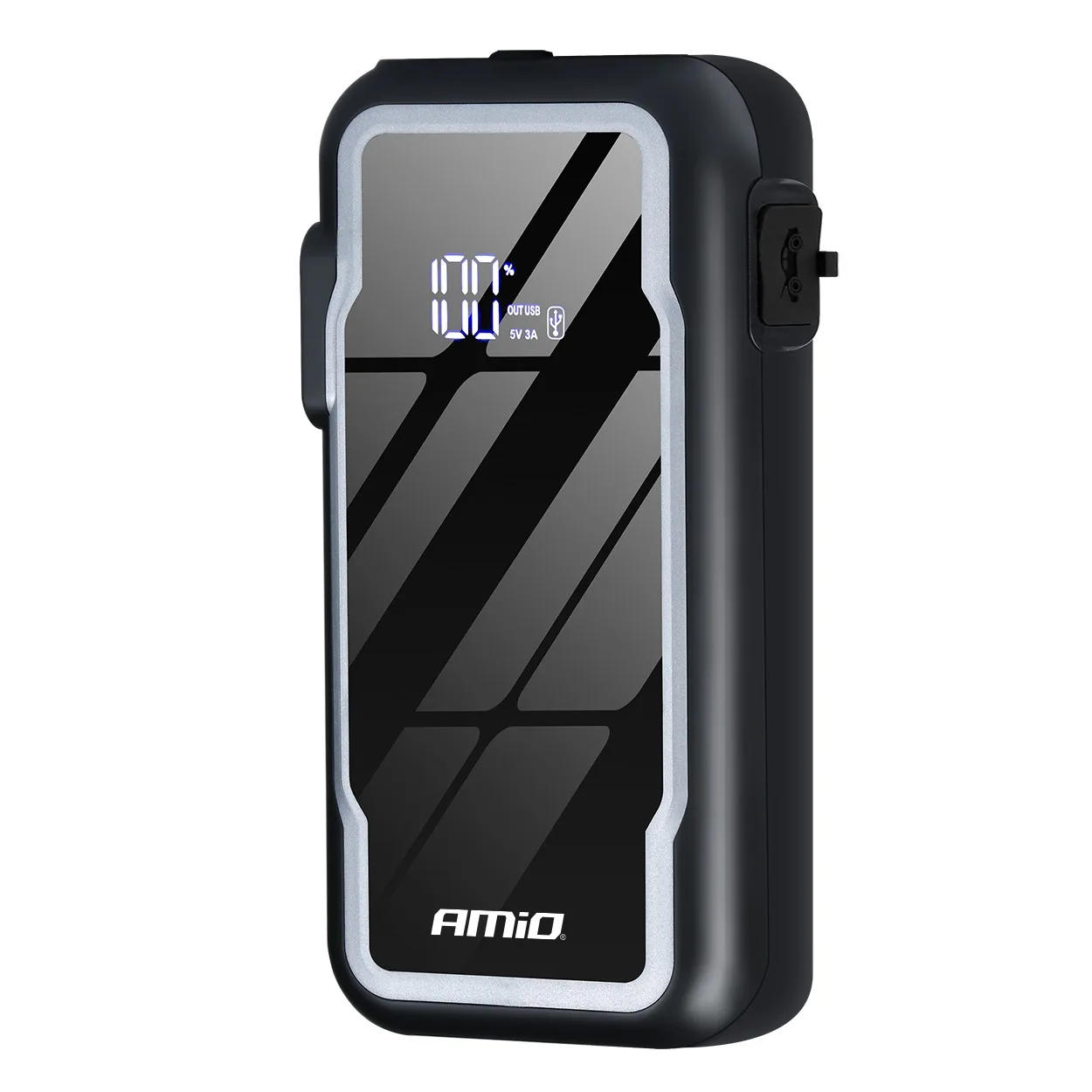 Urządzenie rozruchowe 3w1 booster powerbank latarka LED 12V 12Ah - Amio | zdjęcie 8 z 9 | A04678 | Motofarma.pl