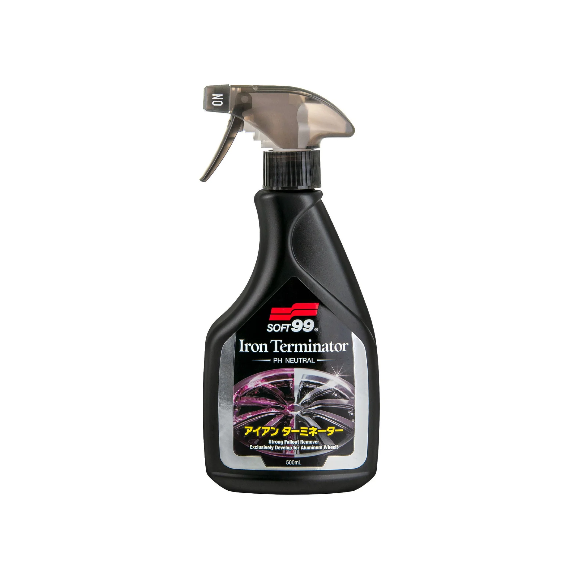 Soft99 Iron Terminator żel do felg i lakieru 500ml pędzelek zestaw