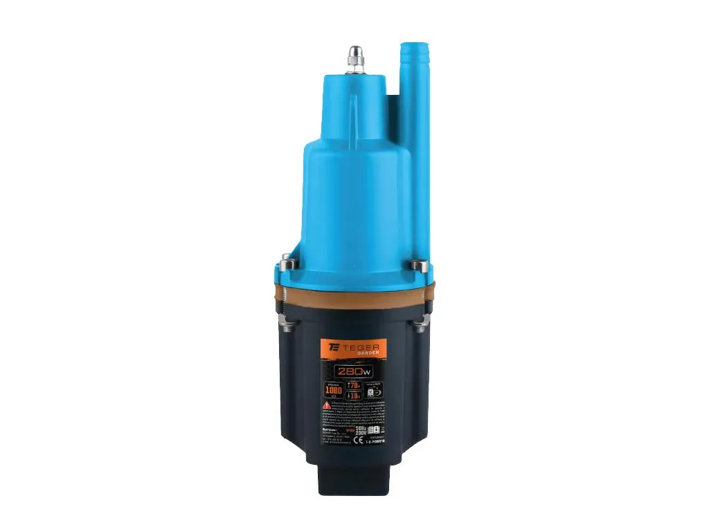 Membranowa pompa zanurzeniowa 280W do wody czystej i brudnej TEGER | zdjęcie 1 z 3 | T-O-PDW010 | Motofarma.pl
