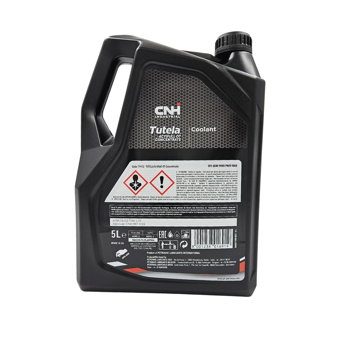 CASE PLYN CHLODNICZY ACTIFULL ZOLTY/TUTELLA CZERWONY KONCENTRAT 5L