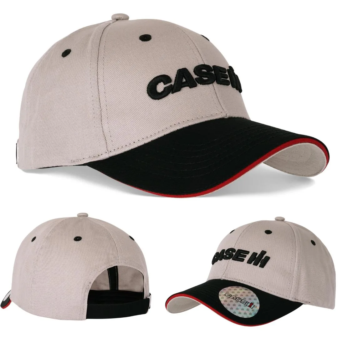 Szara bawelniana czapka Case IH | zdjęcie 7 z 7 | 48298 | Motofarma.pl