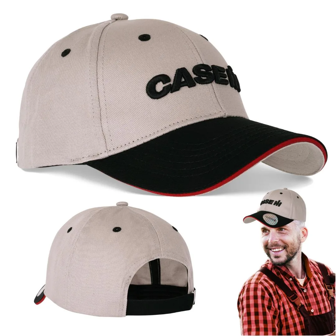 Szara bawelniana czapka Case IH | zdjęcie 1 z 7 | 48298 | Motofarma.pl