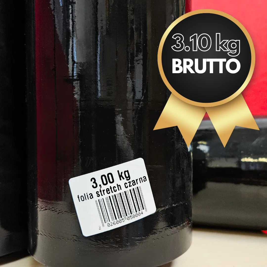 Folia stretch 2,7kg netto rolka XXL
