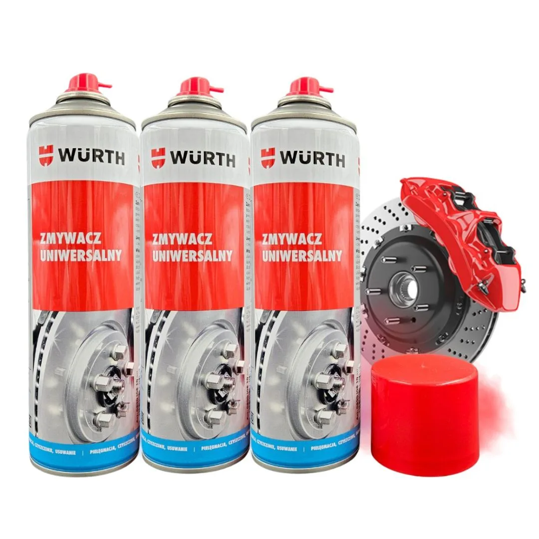 Zmywacz uniwersalny spray 500ml WURTH Zestaw 3 sztuk