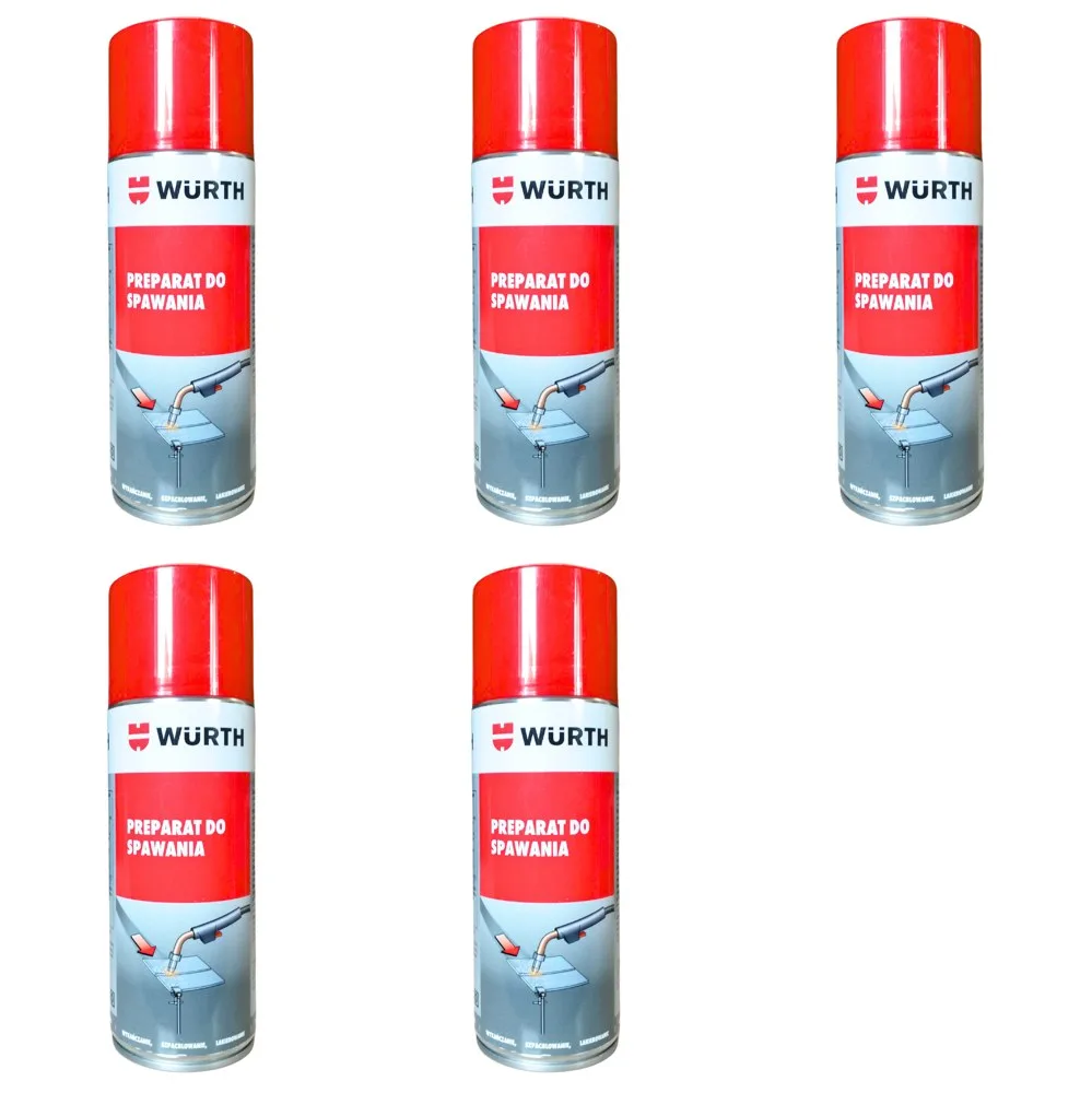 Podkład spawalniczy Wurth 400 ml - zestaw 5 szt