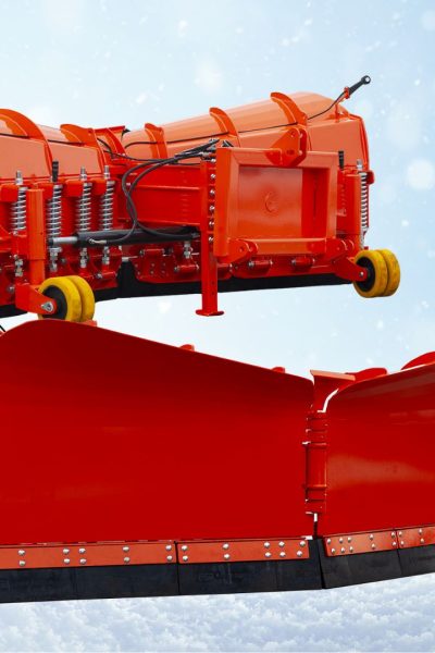 Pług składany TYTAN – profesjonalny pług hydrauliczny do odśnieżania