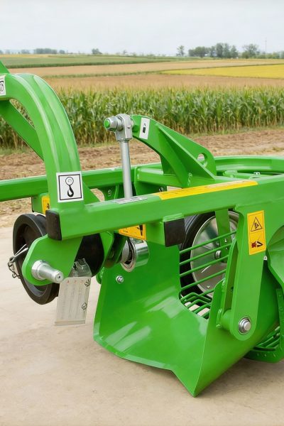 Kopaczka wibracyjna z wrzutem do tyłu