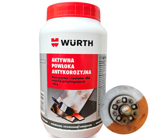 Aktywna powłoka antykorozyjna WURTH 1L