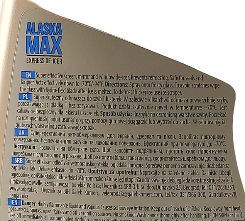 K2 Odmrażacz do szyb Alaska Max 750ml